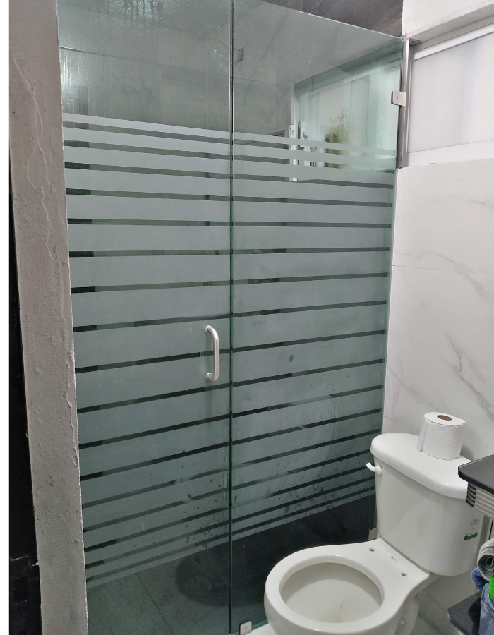 Canceles para baño de cristal templado