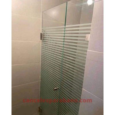 Canceles para baño de cristal templado