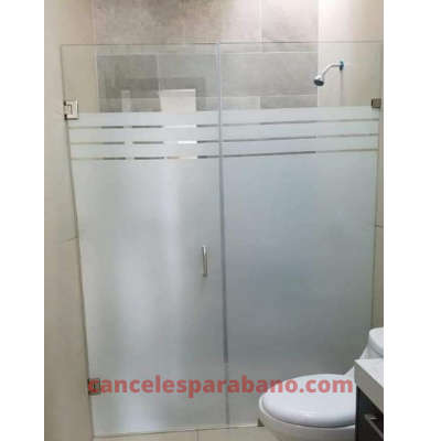 Canceles para baño de cristal templado